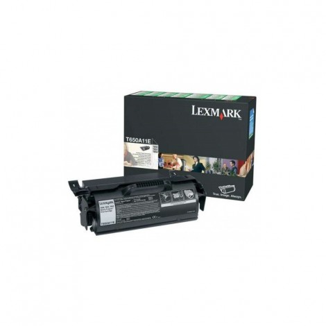 T650A11E Toner RETURN nero per Lexmark T 650 (7.000pg) 1pz