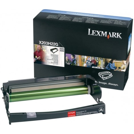 X203H22G Drum nero per Lexmark X 203 (25.000pg) 1pz