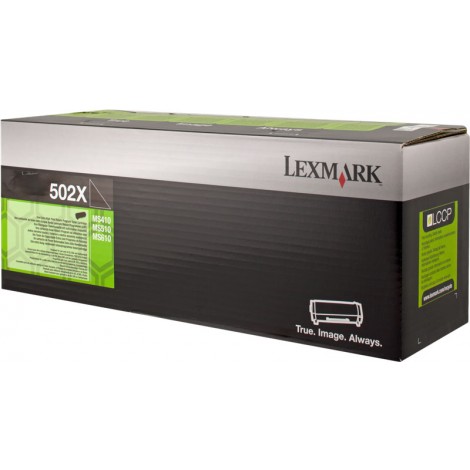 50F2X00 Toner RETURN nero per Lexmark MS 410D (10.000pg) 1pz