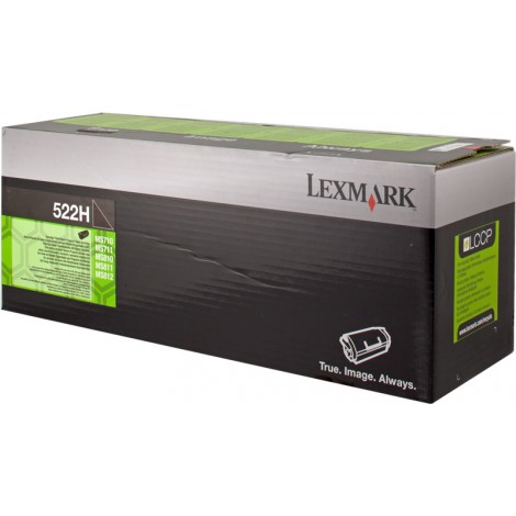 52D2H00 Toner RETURN nero per Lexmark MS 810DE (25.000pg) 1pz