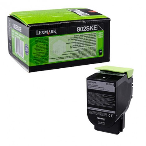 80C2SKE Toner CORPORATE nero per Lexmark CX 310N (2.500pg) 1pz