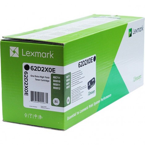 62D2X0E Toner CORPORATE nero per Lexmark MX 711DE (45.000pg) 1pz