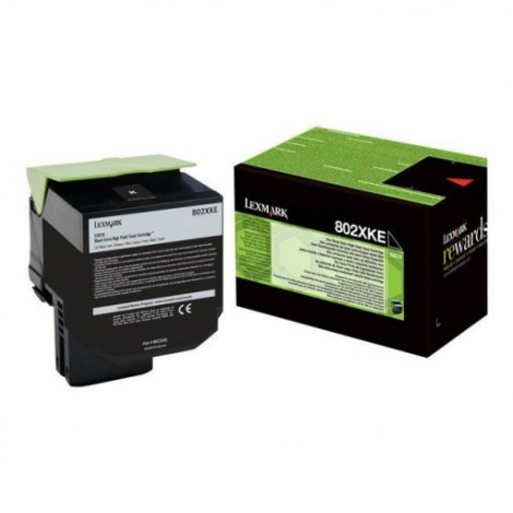 80C2XKE Toner CORPORATE nero per Lexmark CX 510DE (8.000pg) 1pz