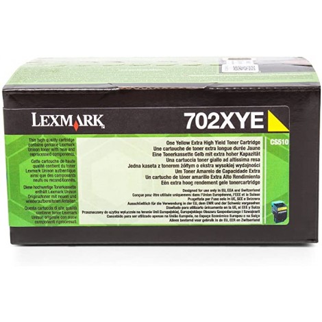 70C2XYE Toner CORPORATE giallo per Lexmark CS 510DE (4.000pg) 1pz