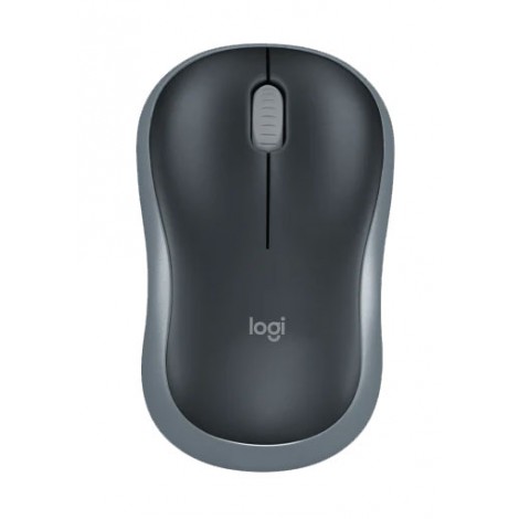 Logitech M185 mouse wireless con 3 tasti, sensore ottico da 1000 DPI, raggio d`azione fino a 10mt, batteria AA inclusa - 1pz - 910-002235