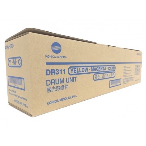 A0XV0TD DR311CMY drum colore per Konica-Minolta BIZHUB C 220 (55.000/75.000/90.000pg) - (acquistare un drum per ogni colore) 1pz