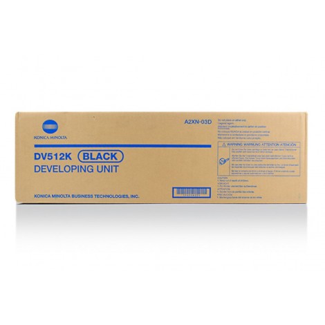 A2XN03D DV512K developer nero per Konica-Minolta BIZHUB C 224 (600.000pg) 1pz