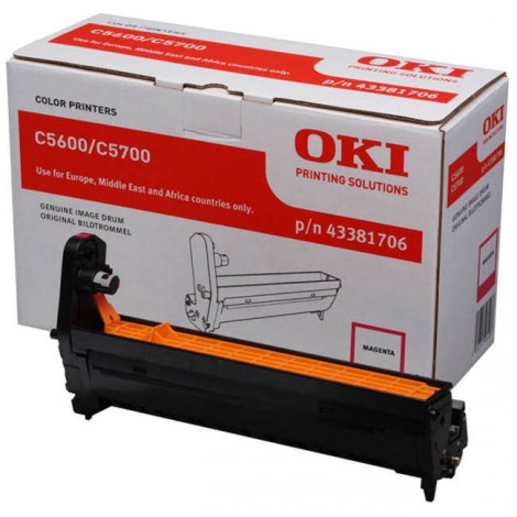 43381706 Drum magenta per Oki C 5600 (20.000pg) 1pz