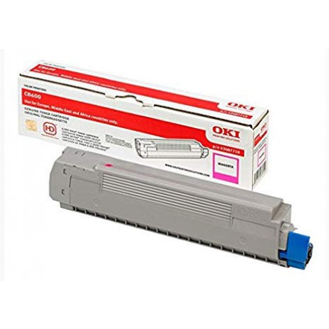 43487710 Toner magenta per Oki C 8600 (6.000pg) 1pz