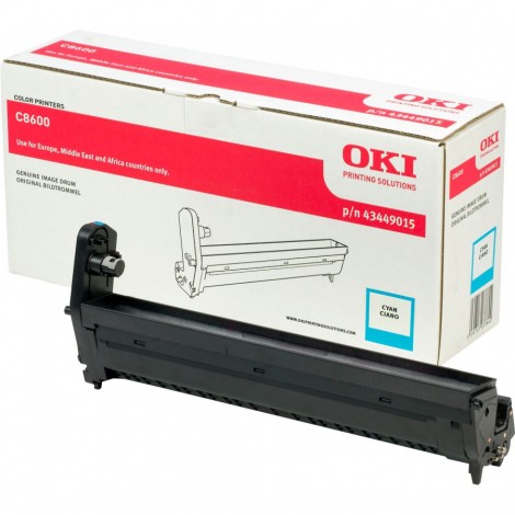 43449015 Drum ciano per Oki C 8600 (20.000pg) 1pz