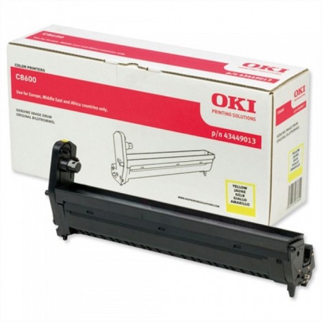 43449013 Drum giallo per Oki C 8600 (20.000pg) 1pz