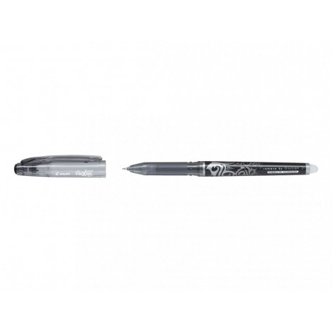 Pilot Frixion Point – Penna a sfera con inchiostro cancellabile e ricaricabile con gommino, punta 0,5mm, colore nero – Prezzo singolo, ord. minimo 12pz – 006413