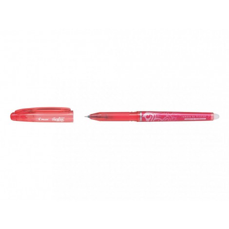 Pilot Frixion Point – Penna a sfera con inchiostro cancellabile e ricaricabile con gommino, punta 0,5mm, colore rosso – Prezzo singolo, ord. minimo 12pz – 006415