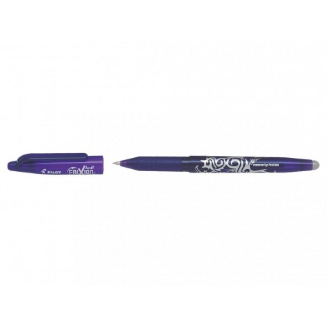 Pilot Frixion Ball – Penna a sfera ricaricabile con inchiostro termo sensibile e cancellabile, punta 0,7mm, colore viola – Prezzo singolo, ord. minimo 12pz 006665