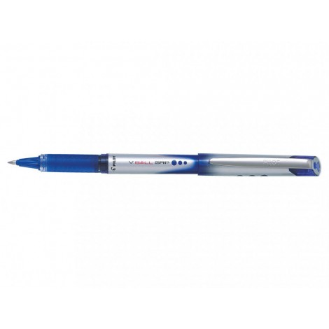 Pilot V Ball – Penna roller ad inchiostro liquido, punta 0,7mm, impugnatura in gomma, colore blu - Prezzo singolo, ord. minimo 12pz - 011271