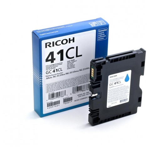 405762 Type GC41C cartuccia gel ciano per Ricoh AFICIO SG 3110DN (2.200pg) 1pz