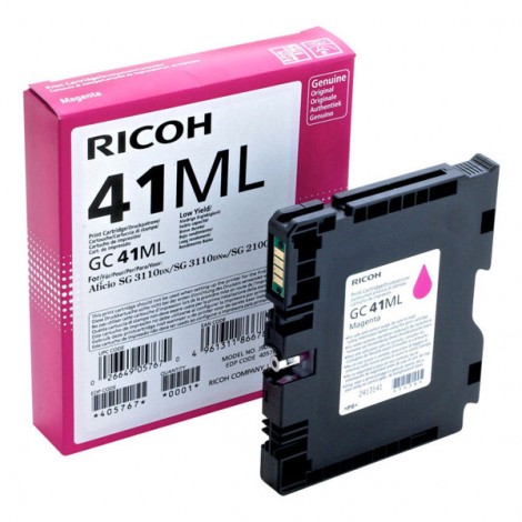 405767 Type GC41ML cartuccia gel magenta per Ricoh AFICIO SG 2100N (600pg) 1pz