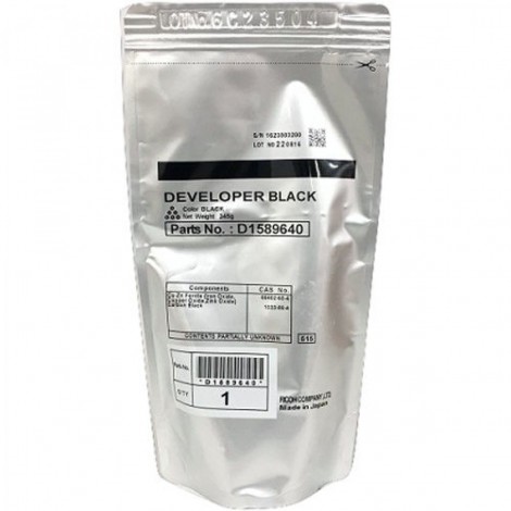 D1589640 Developer nero per Ricoh AFICIO 2001 (60.000pg) 1pz
