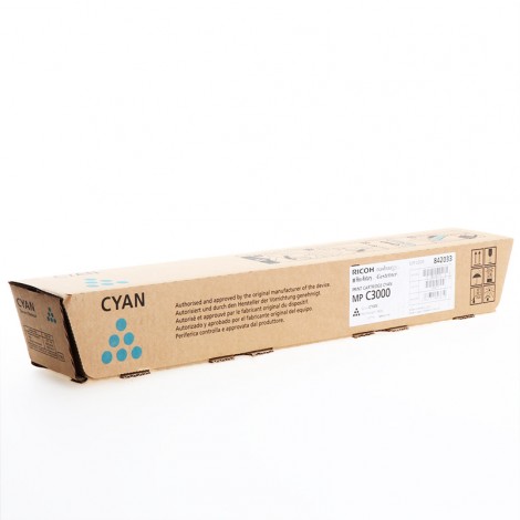 842033 Type MPC3000E toner ciano per Ricoh AFICIO MP C2500 (12.500pg) 1pz