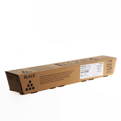 842043 Type C3300E toner nero per Ricoh AFICIO MP C2800 (16.660pg) 1pz