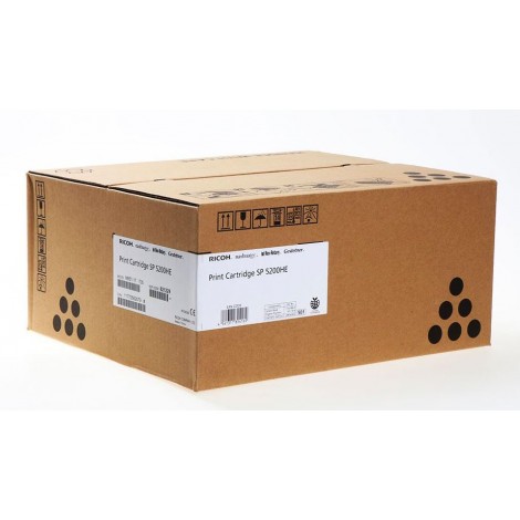 821229 Type 5200HE toner nero per Ricoh AFICIO SP 5200DN (25.000pg) 1pz