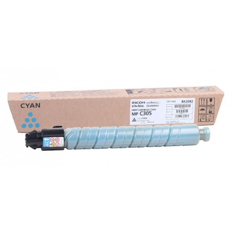 842082 Toner ciano per Ricoh AFICIO MP C305 (3.330pg) 1pz