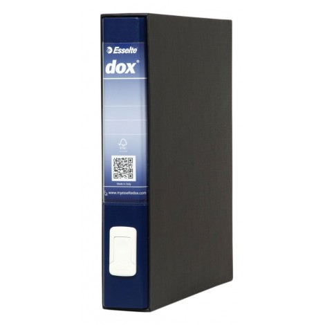 Esselte Registratore protocollo Dox4 d.5 cm blu, 28,8×31,5cm – 1pz – D26404