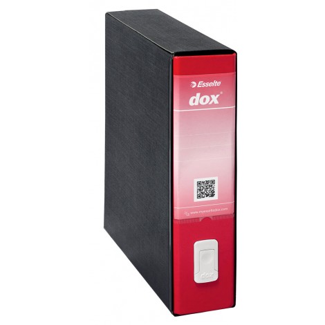 Esselte Registratore Formato XL Dox9 d.8 cm rosso, 35×31,5cm – 1pz – 000212B1