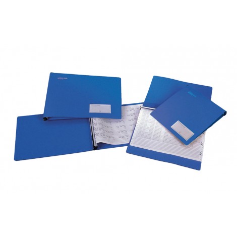King Mec Raccoglitore portatabulati, dorso 12cm, formato 12"x37,5cm, colore blu - 000896B6