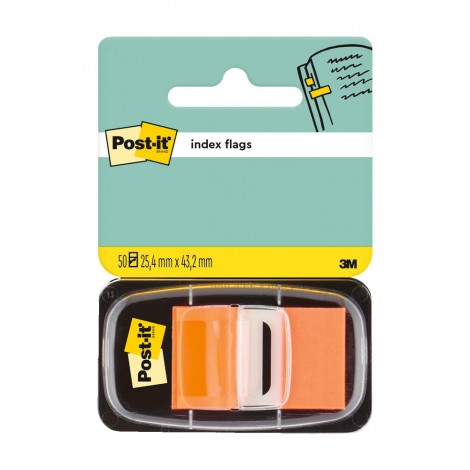 Post-It 50 Segnapagina 680-4 25,4×43,6mm, colore arancione – 1pz – 7000144932