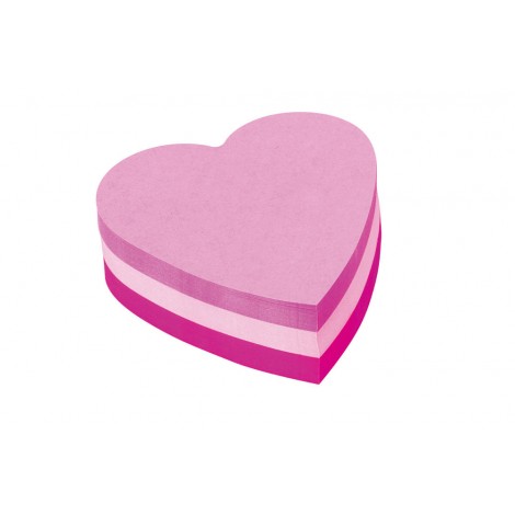 Post-It Notes 2007-H sagomato cuore, 70x70mm 225fg - 1pz - 7100172402