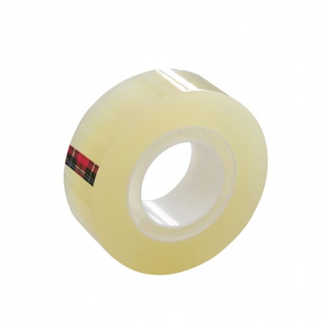 Scotch 550 - Nastro adesivo con supporto in polipropilene, 19mm x 33m, colore trasparente  - 8pz - 7100029315
