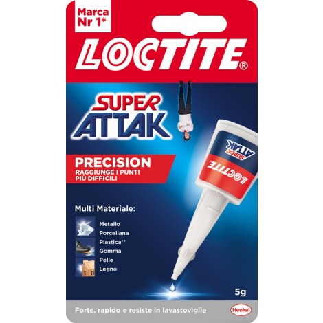 Superattak Colla Precision - Adesivo istantaneo universale, 5gr - 1pz - 2632228
