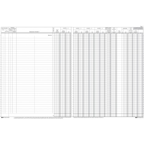 Edipro Registro IVA, acquisti, numerato, 24,5x31cm - Prezzo singolo, ord. minimo 5pz - E2116N