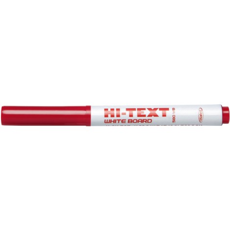 Etafelt Hi-Text 580 – Marcatore a secco per lavagne, tratto 4mm, colore rosso – 25pz – 20580WB025SM/002 - C92ET0144