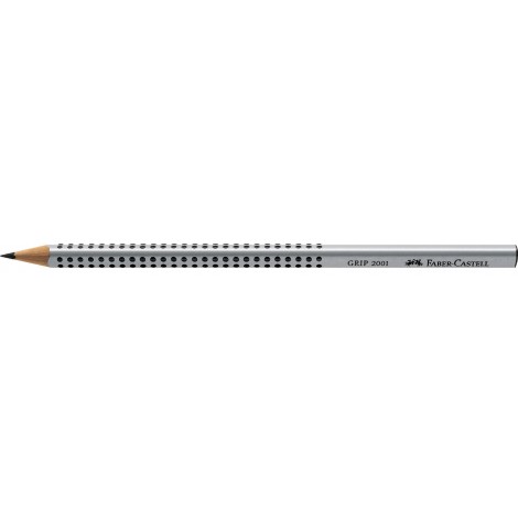 Faber-Castello Grip 2001 - Matita in grafite con fusto triangolare antiscivolo, gradazione H - Prezzo singolo, ord. minimo 12pz - 117011 - C92FB0014