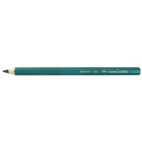 Faber-Castell Jumbo 698 - Matita per alimenti con fusto esagonale, colore blu - Prezzo singolo, ord. minimo 12pz - 216984 - C92FB0225