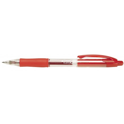 Tratto Easygel – Penna a sfera con inchiostro gel a base d`acqua, punta in acciaio inox, tratto 0,5mm, colore rosso – Prezzo singolo, ord. minimo 10pz – F827702 - C92FI0123