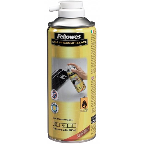 Fellowes Aria compressa 400ml - non contiene CFC né FOSFATI - 1pz - 99676I - C92FW0156