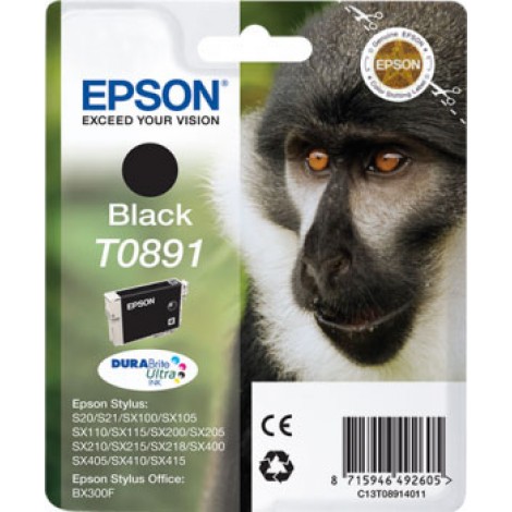 T0891 Cartuccia inchiostro giallo per Epson STYLUS S 20 (3,5ml) 1pz - C13T08914011