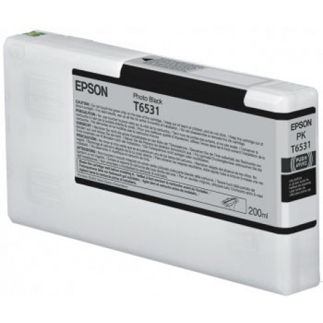 T6531 Cartuccia inchiostro nero foto per Epson STYLUS PRO 4900 (200ml) 1pz - C13T653100