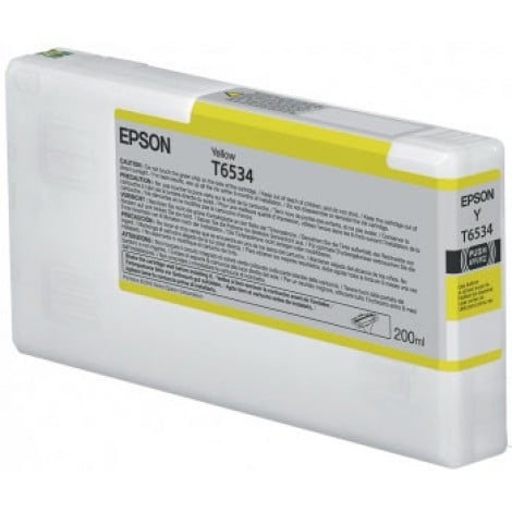 T6534  Cartuccia inchiostro giallo per Epson TYLUS PRO 4900 (200ml) 1pz - C13T653400