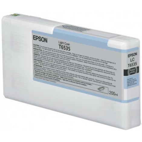 T6535 Cartuccia inchiostro ciano chiaro per Epson STYLUS PRO 4900 (200ml) 1pz - C13T653500