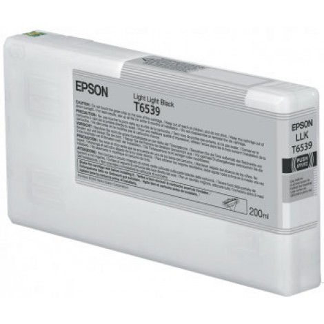 T6539 Cartuccia inchiostro nero chiaro chiaro per Epson STYLUS PRO 4900 (200ml) 1pz - C13T653900