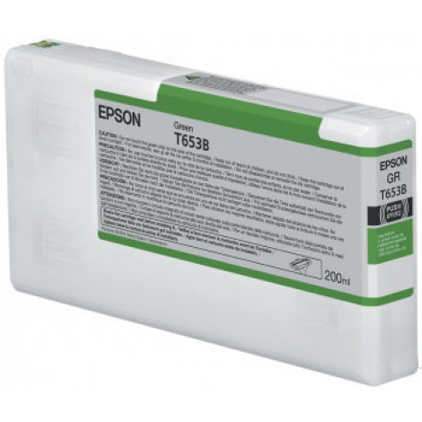 T653B Cartuccia inchiostro verde per STYLUS PRO 4900 (200ml) 1pz - C13T653B00