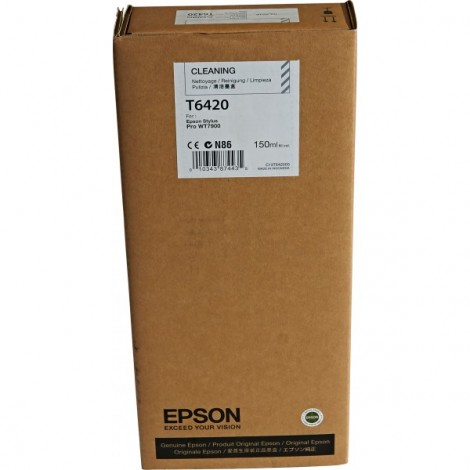 T6420 Cartuccia di pulizia per Epson STYLUS PRO 4900 (150ml) 1pz - C13T642000