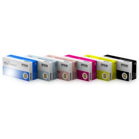 S020689 Cartuccia inchiostro ciano chiaro per Epson DISCPRODUCER PP 100 (26ml) 1pz - C13S020689