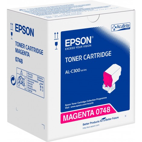 S050748 Toner magenta per Epson WORKFORCE AL C300DN (8.800pg) 1pz - C13S050748