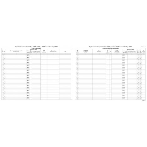 Edipro Registro numerato dei trattamenti terapeutici, 24,5x31cm - Prezzo singolo, ord. minimo 2pz - E2890