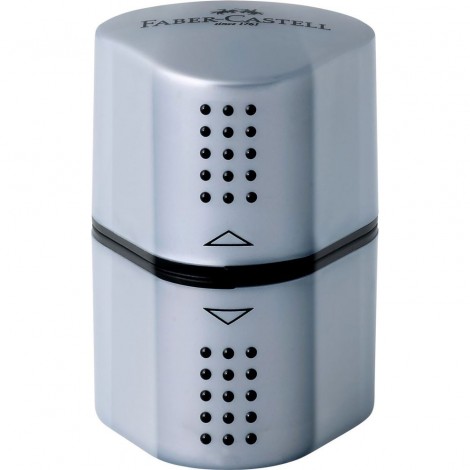 Faber-Castell Temperamatite con 2 serbatoi, 3 fori - 1pz - 183800 - C92FB0030